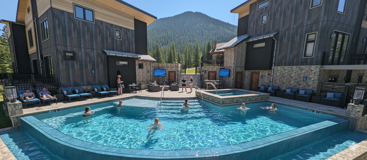 DreamView Infinity Pool in Estes Park